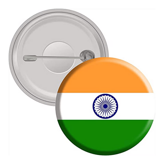 Indian Flag Badge