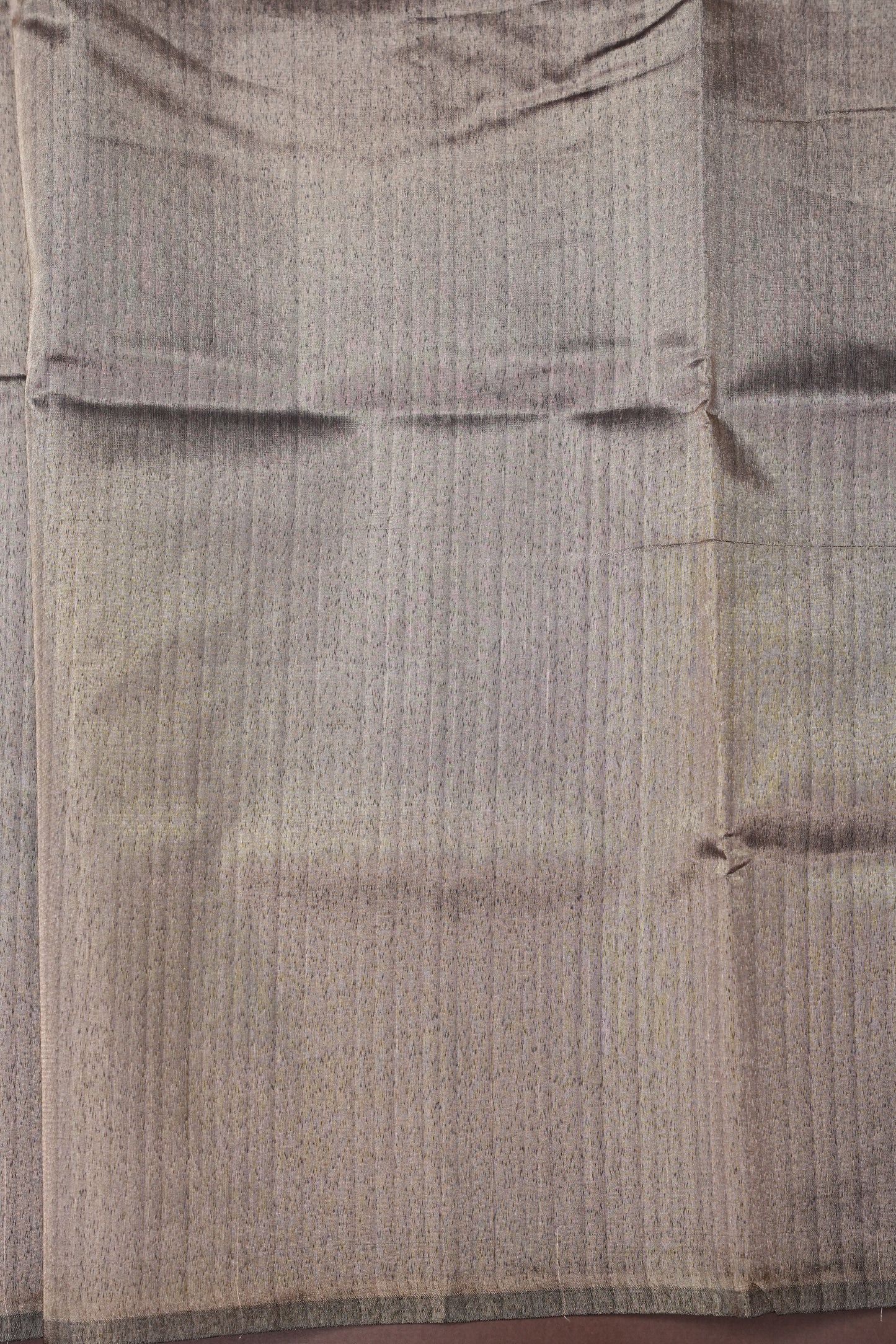 Tissued Silk Cotton Saree - Blue and Silver