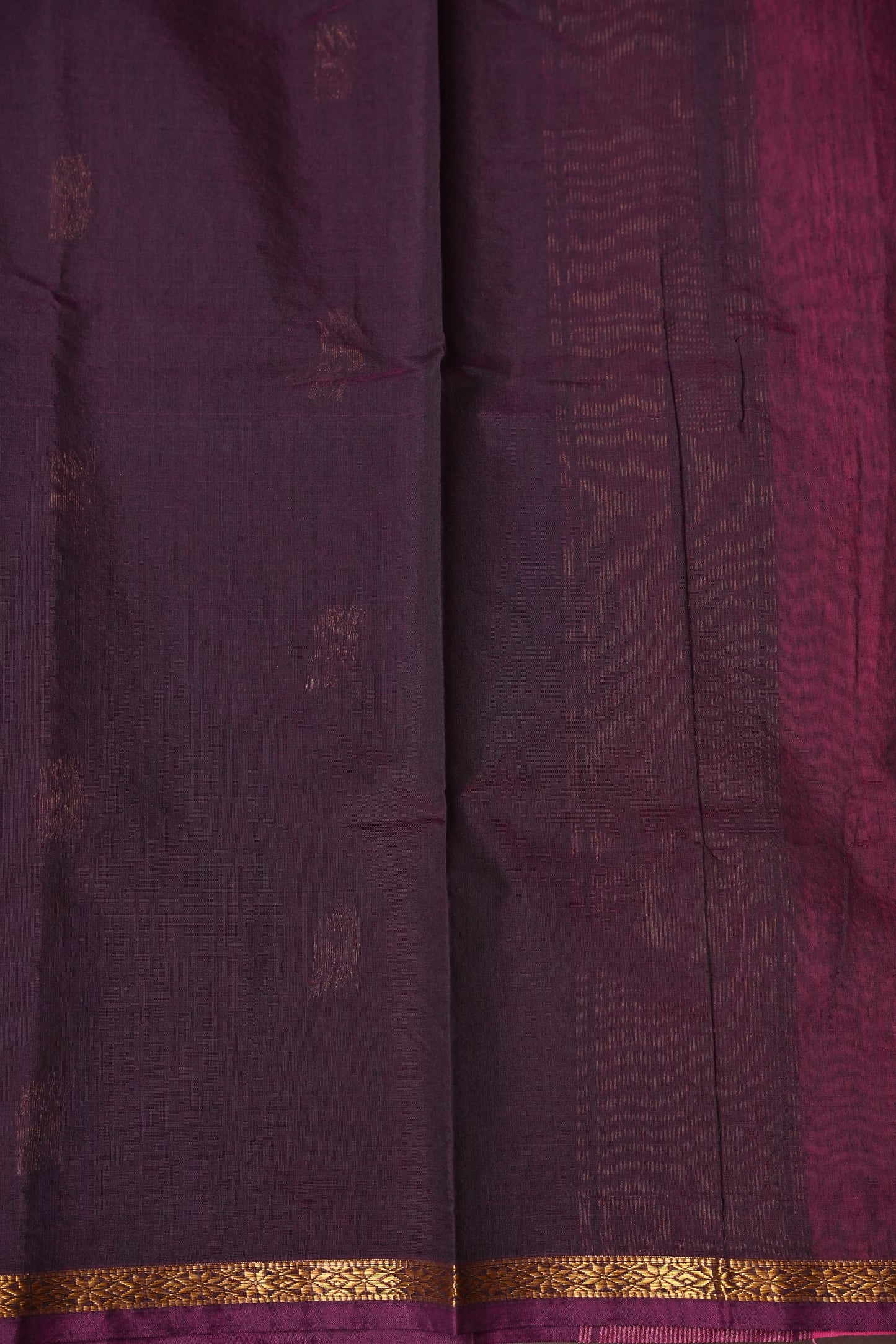 Maheshwari Silk Cotton Saree - Candy Pink
