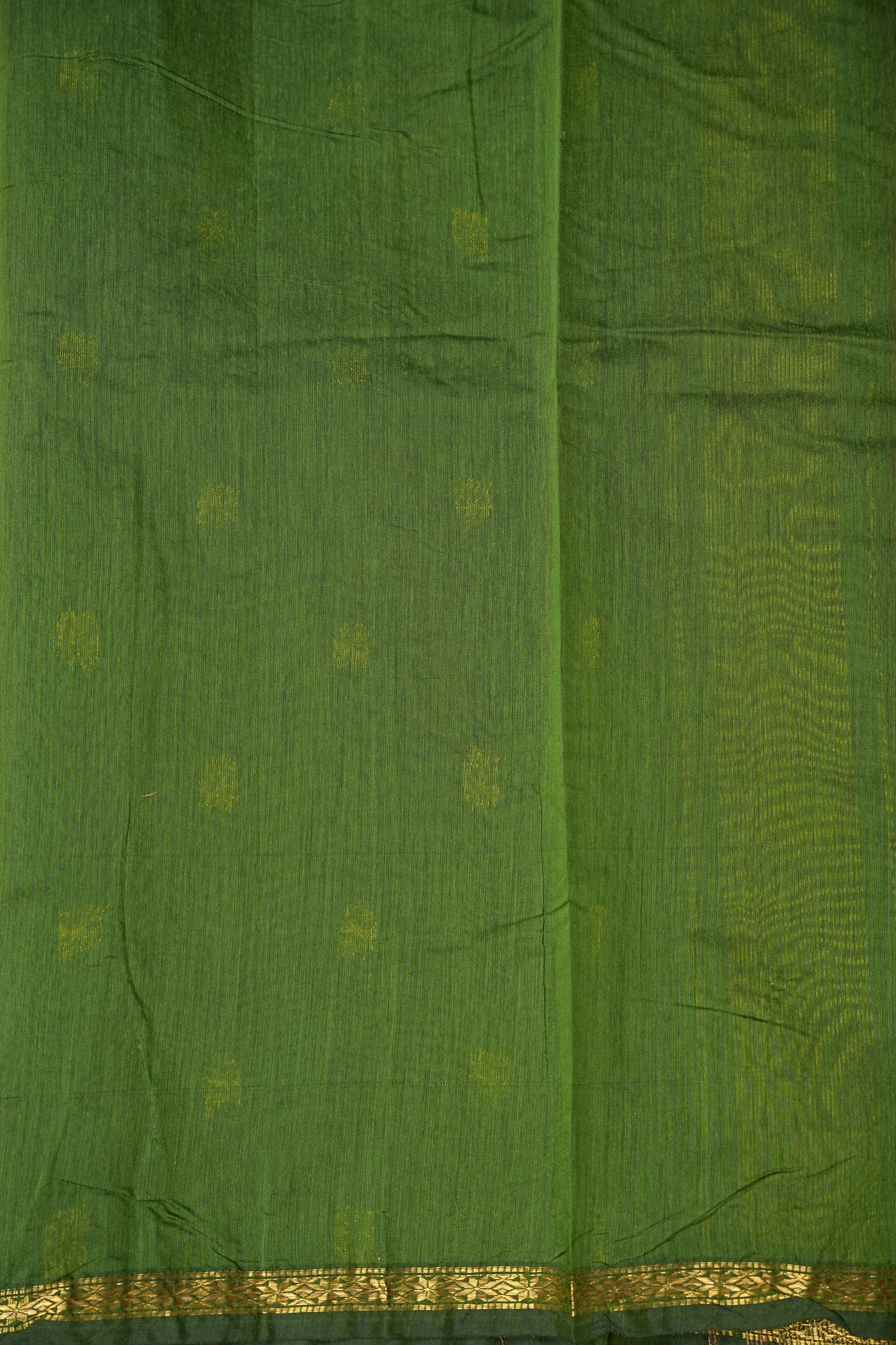 Maheshwari Silk Cotton Saree - Wine