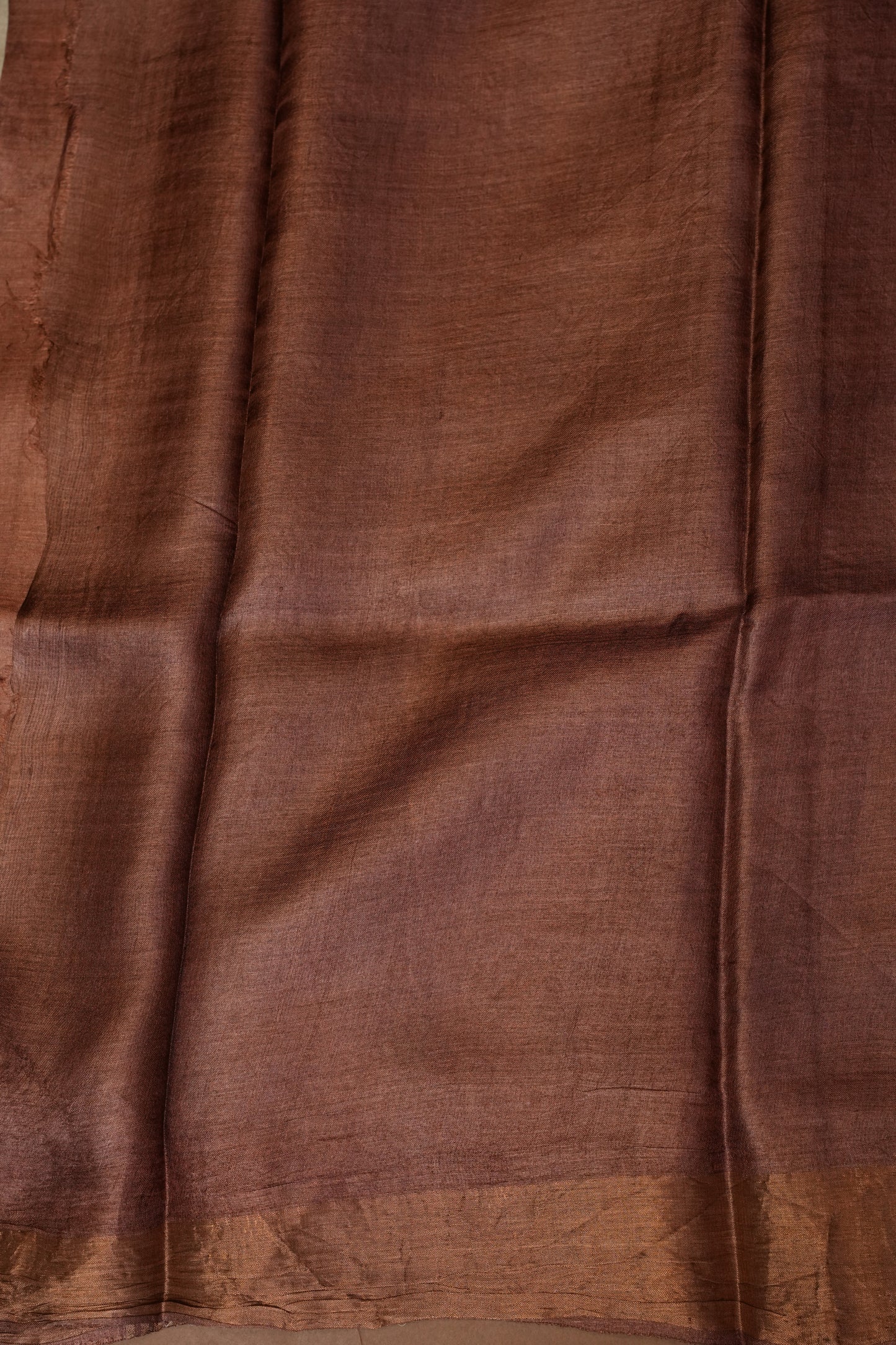 Floral Printed Pure Tussar Silk Saree - Half white