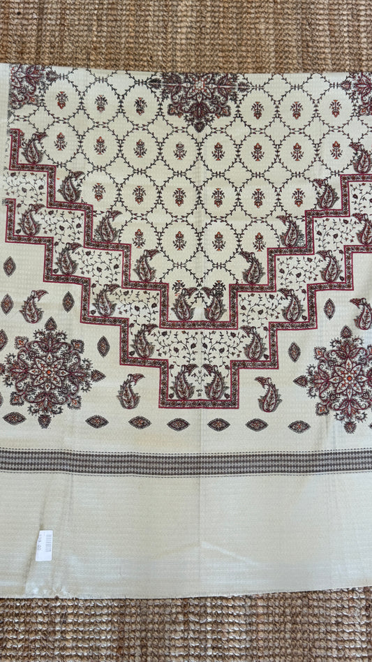 Shawls - Printed Beige