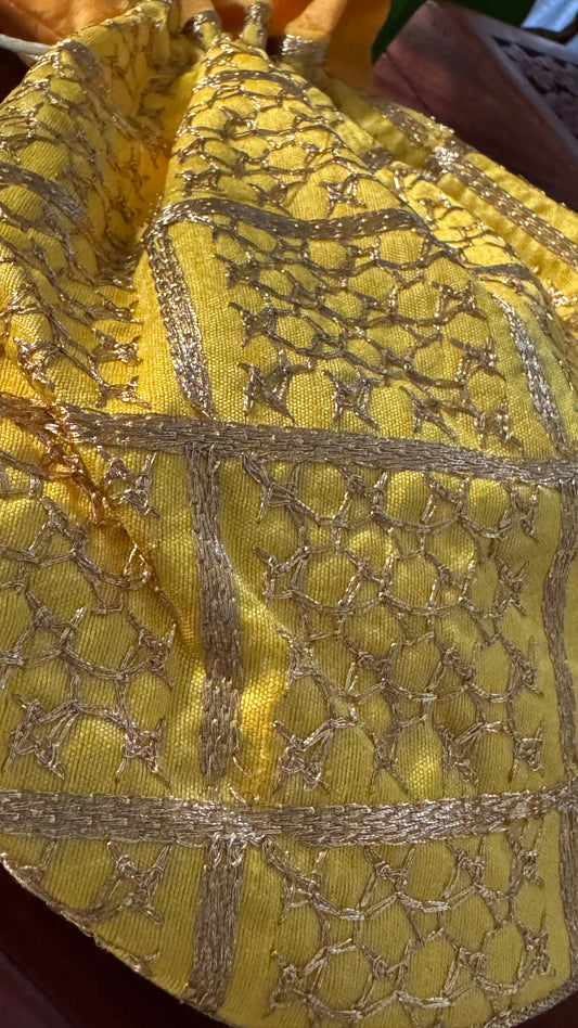 Embroidered Potlis Return gifts