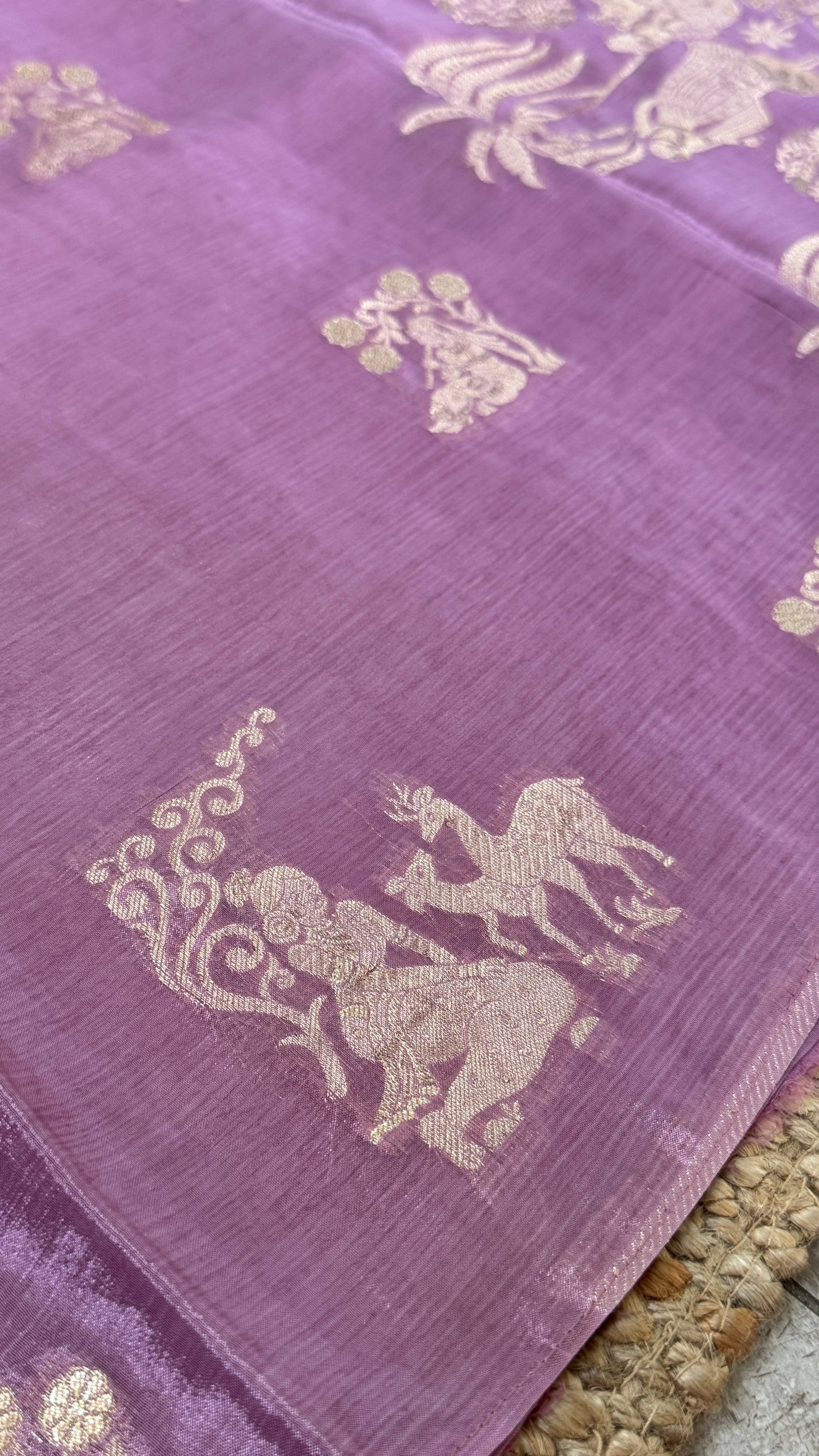 Chinon Crepe Sarees – Graceful, Lightweight & Perfectly Elegant – Pink
