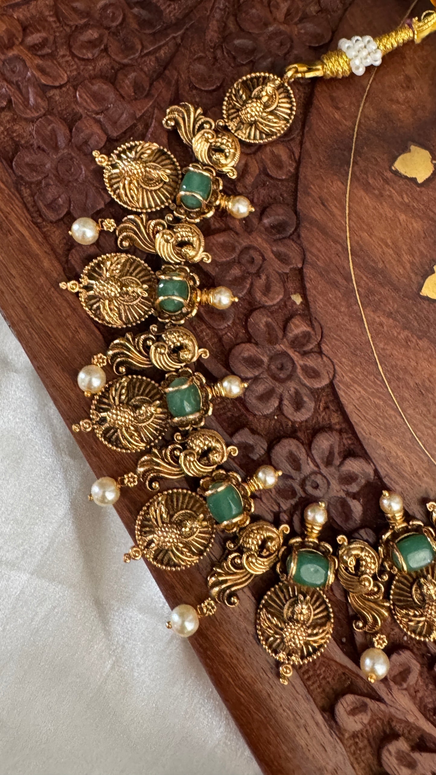 Antique Neckpiece with Earrings