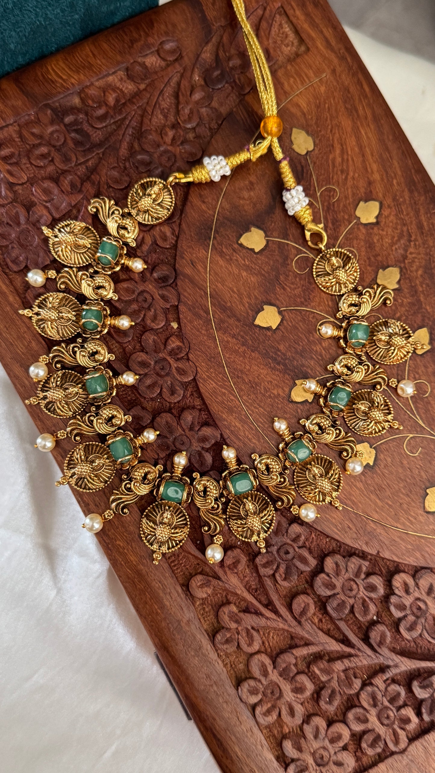 Antique Neckpiece with Earrings