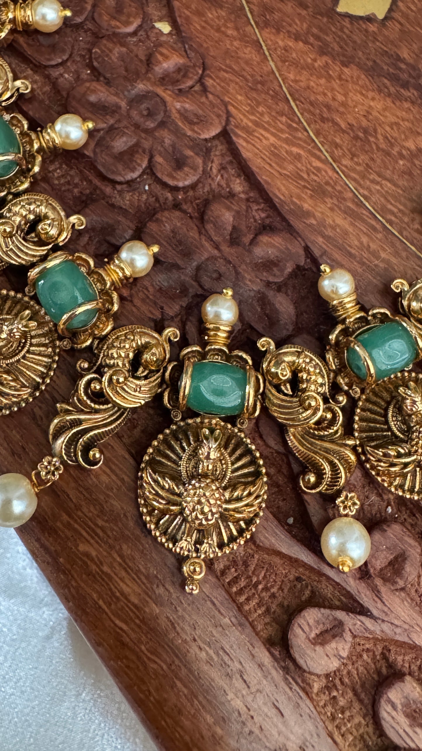 Antique Neckpiece with Earrings