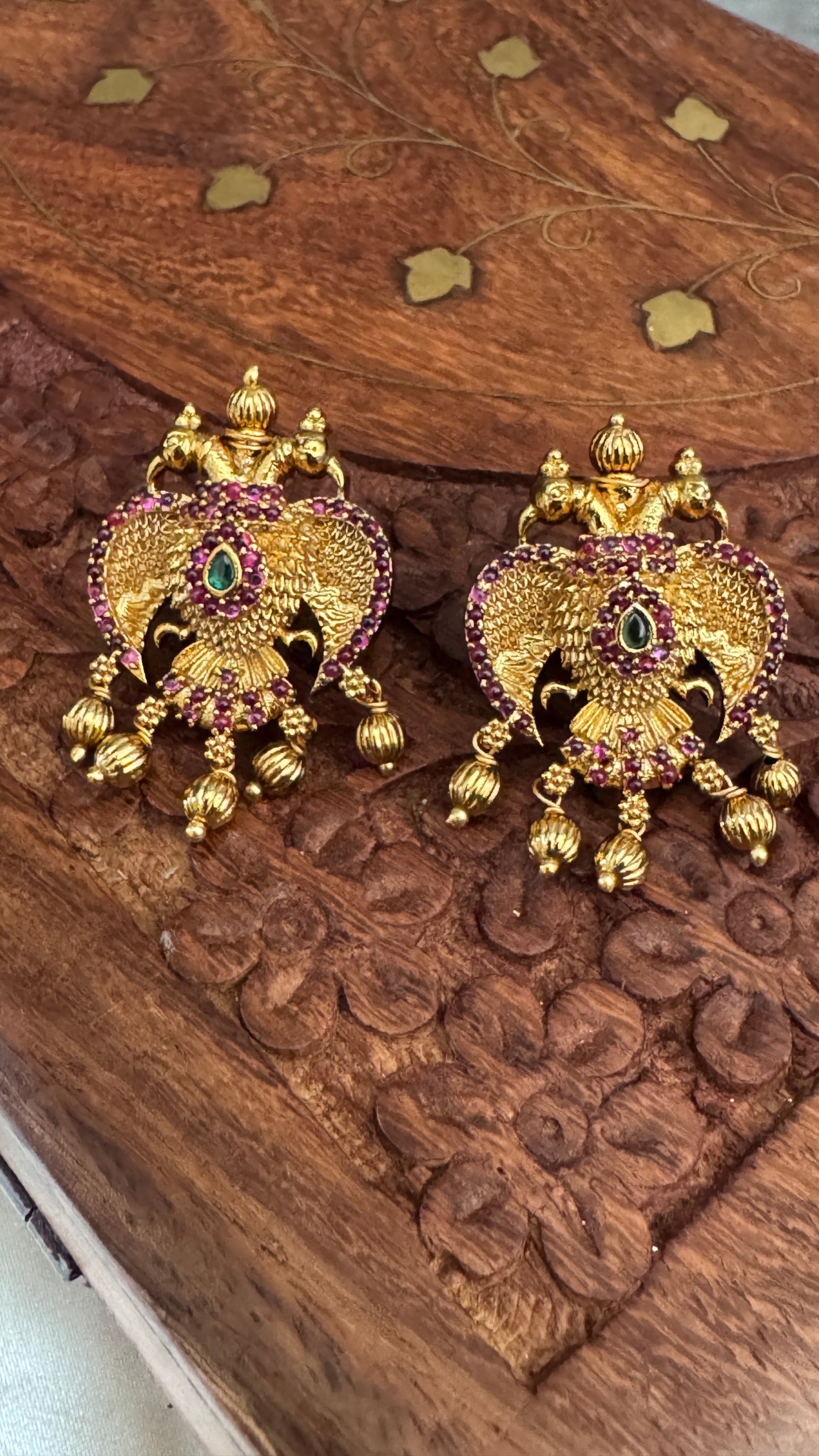 Ganberunda Gold-Toned Earrings