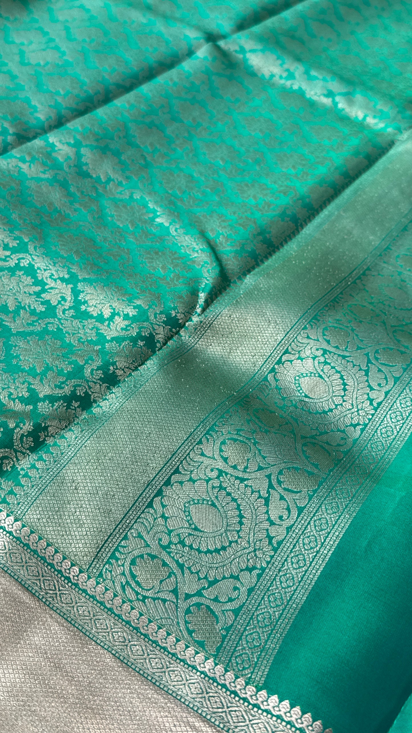 Pure Kanchivaram Silk Saree – Exquisite Green