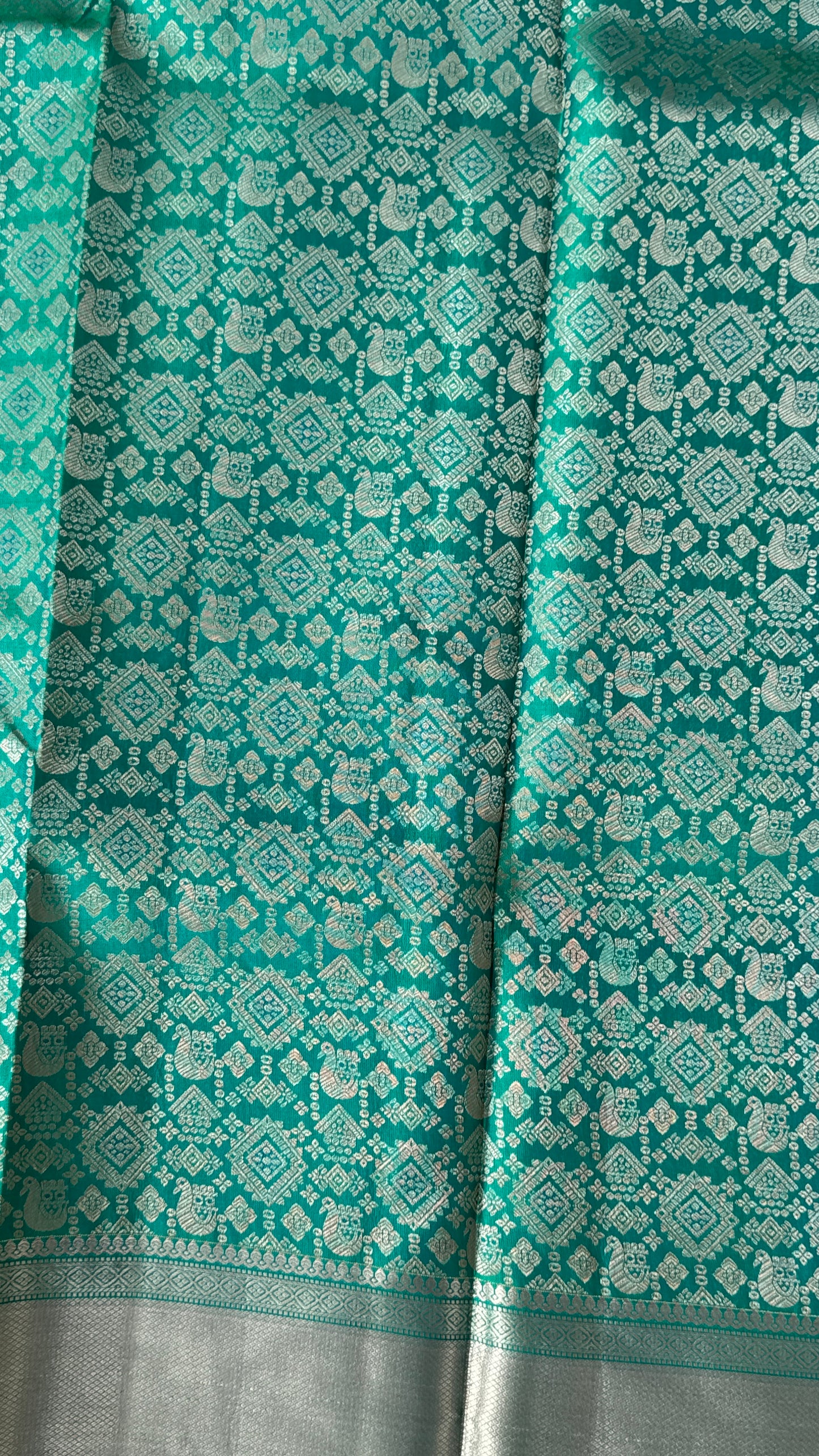 Pure Kanchivaram Silk Saree – Exquisite Green