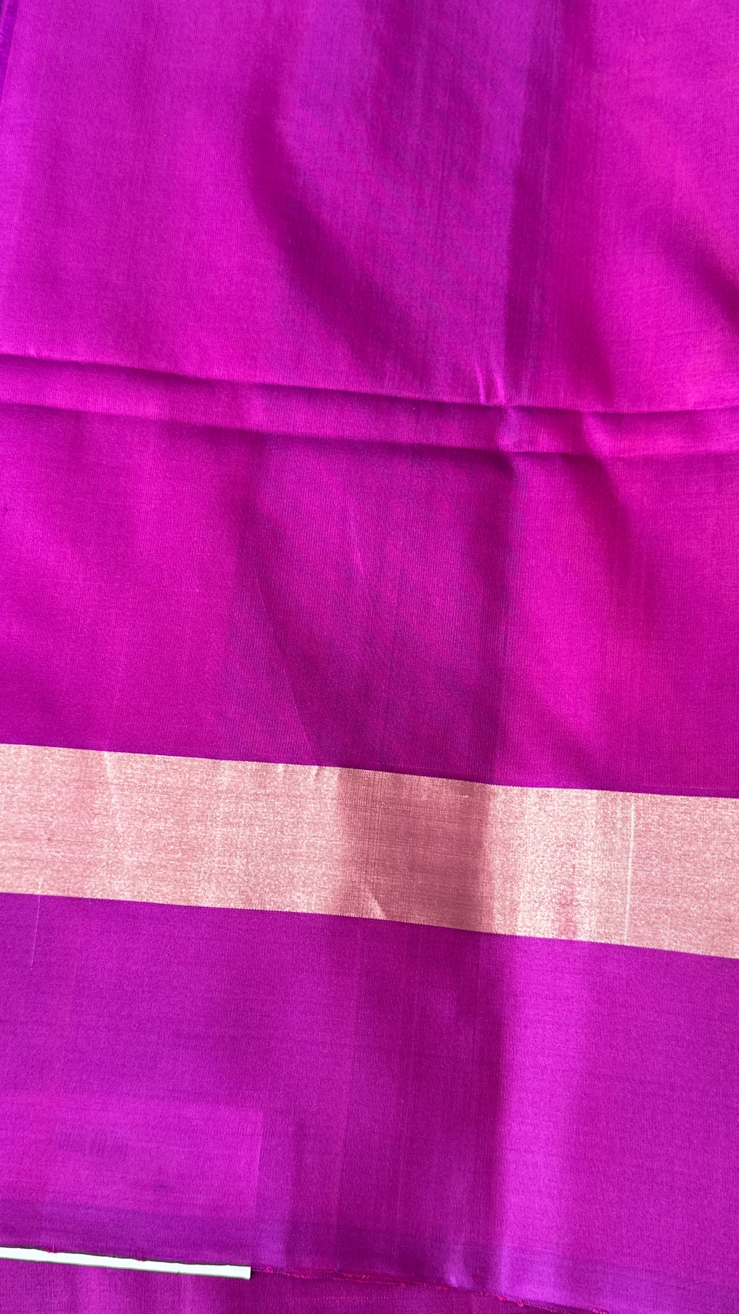 PURE SOFT SILK HANDLOOM SAREE – Blue and Pink