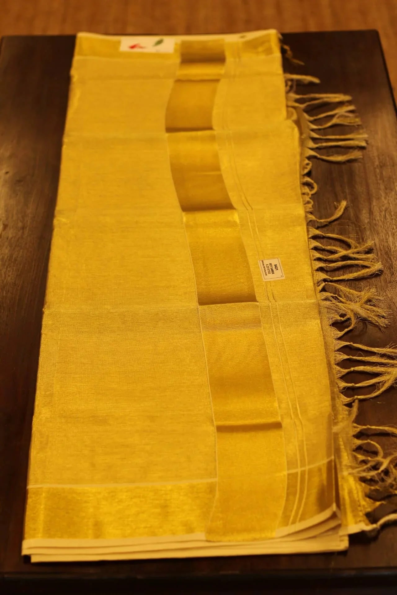 Onam Gold Tissue Silk Saree