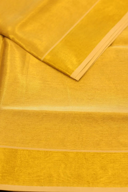 Onam Gold Tissue Silk Saree