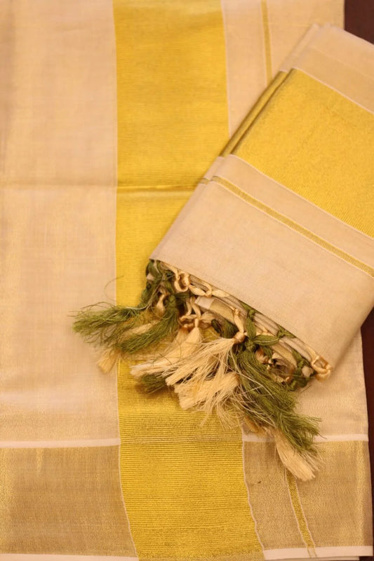 Onam Half Saree – Set Mundu – Maroon, Red, Bottle Green and Olive green