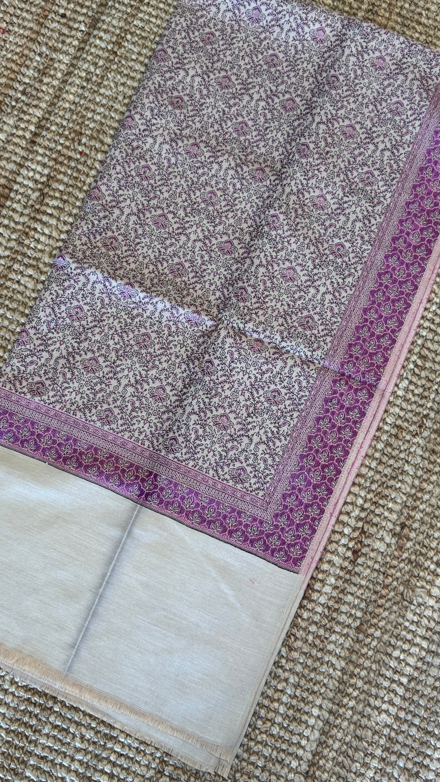 Reversible Shawls - Wine