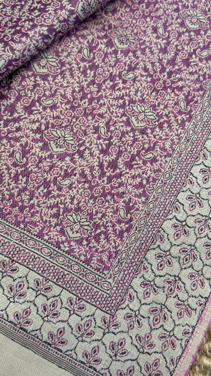 Reversible Shawls - Wine