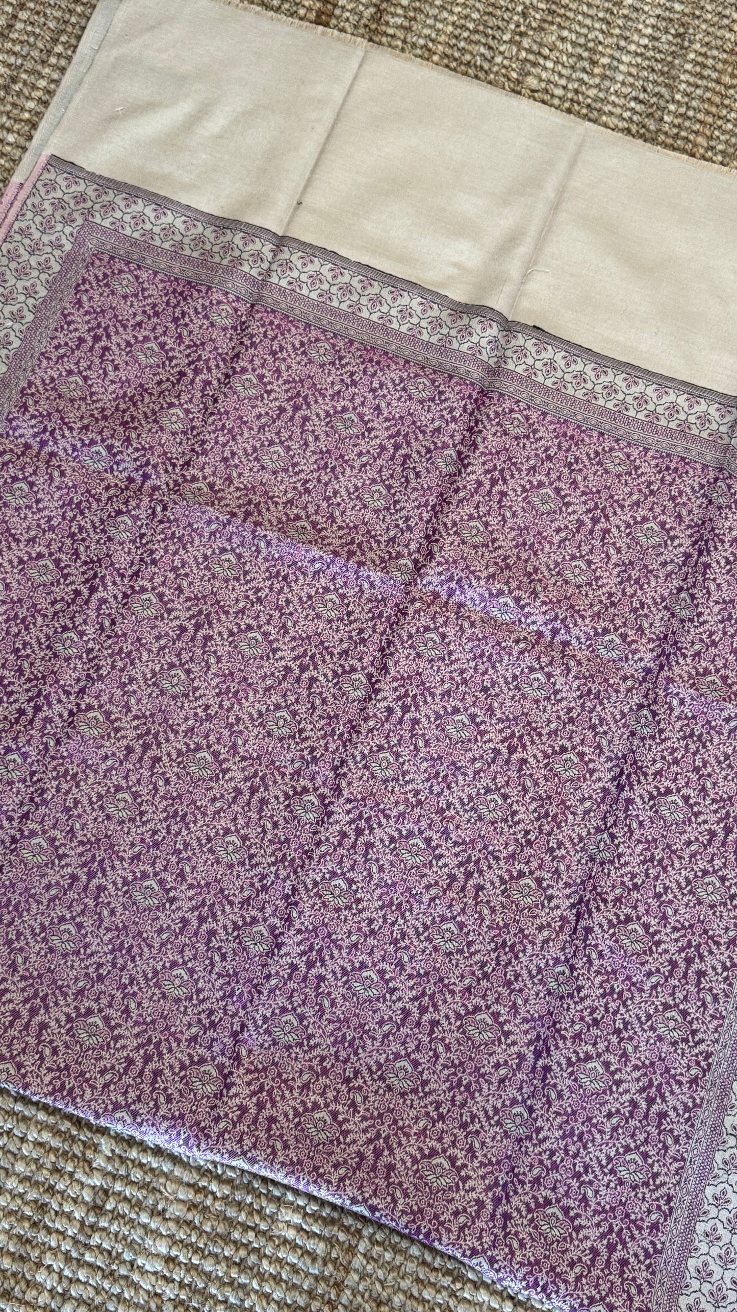 Reversible Shawls - Wine