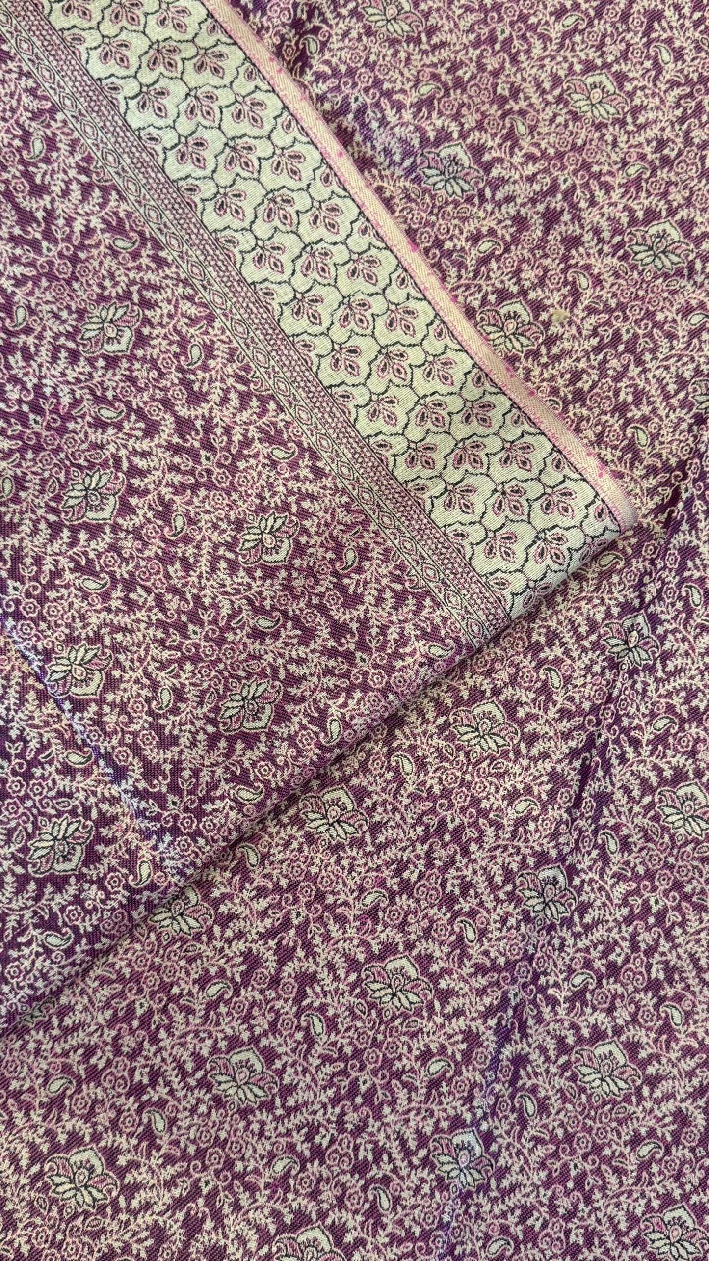 Reversible Shawls - Wine