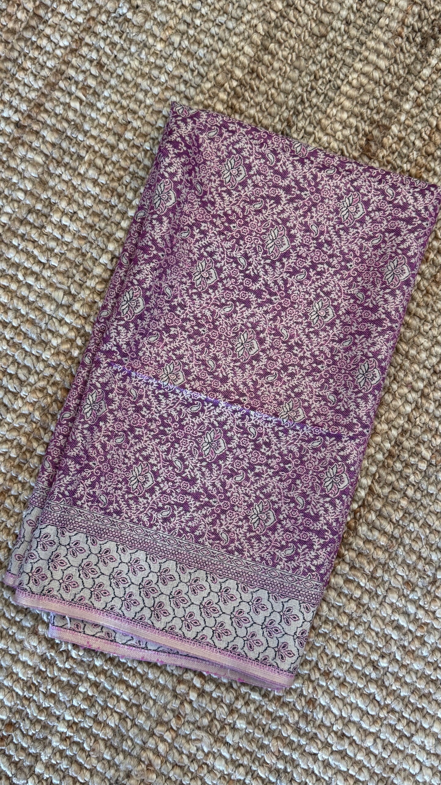 Reversible Shawls - Wine