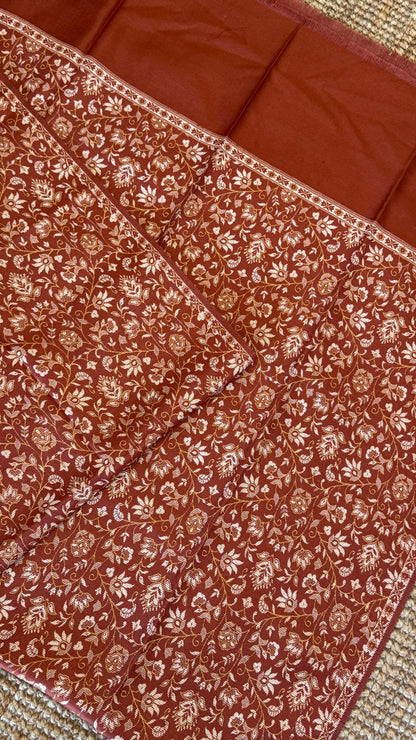 Reversible Shawls - Rust