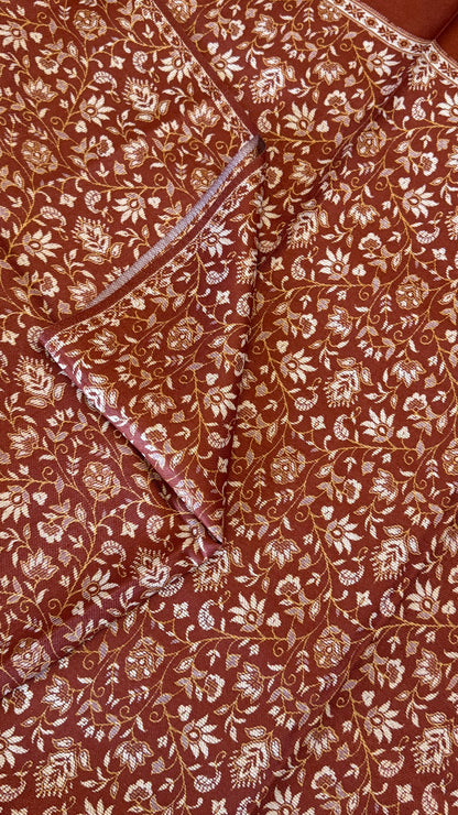 Reversible Shawls - Rust