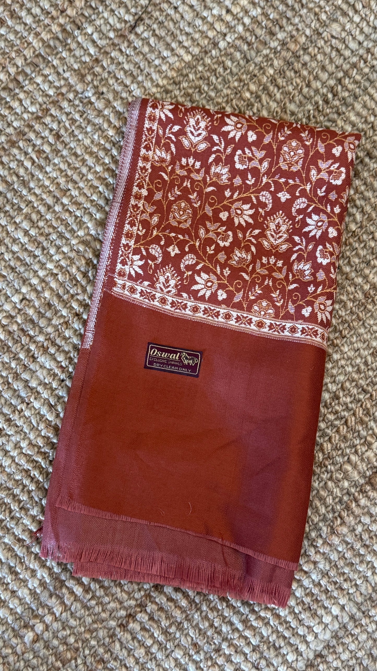 Reversible Shawls - Rust