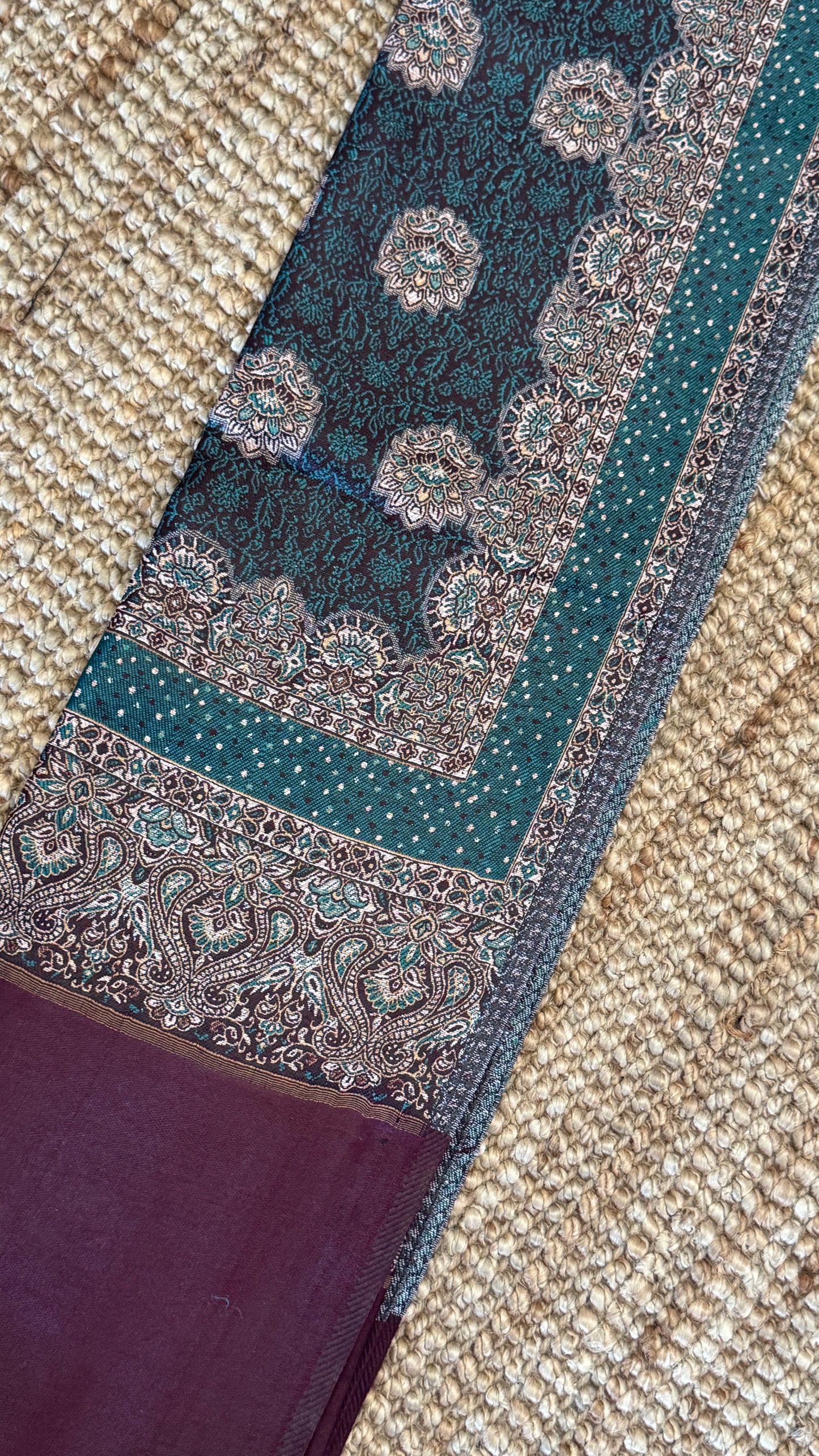 Reversible Shawls - Teal