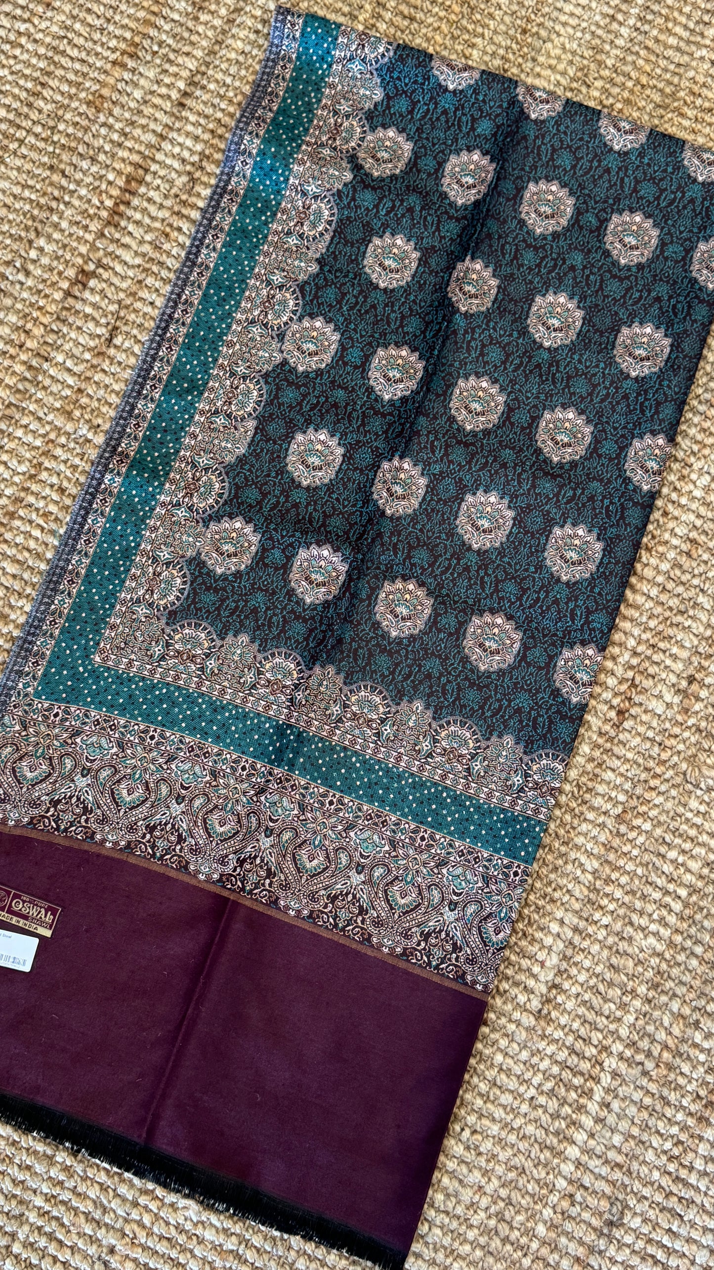 Reversible Shawls - Teal