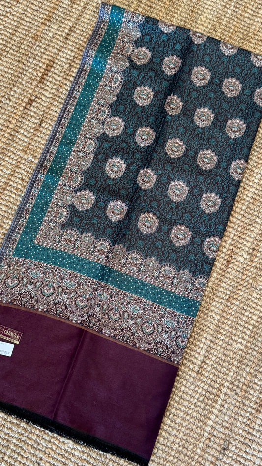 Reversible Shawls - Teal