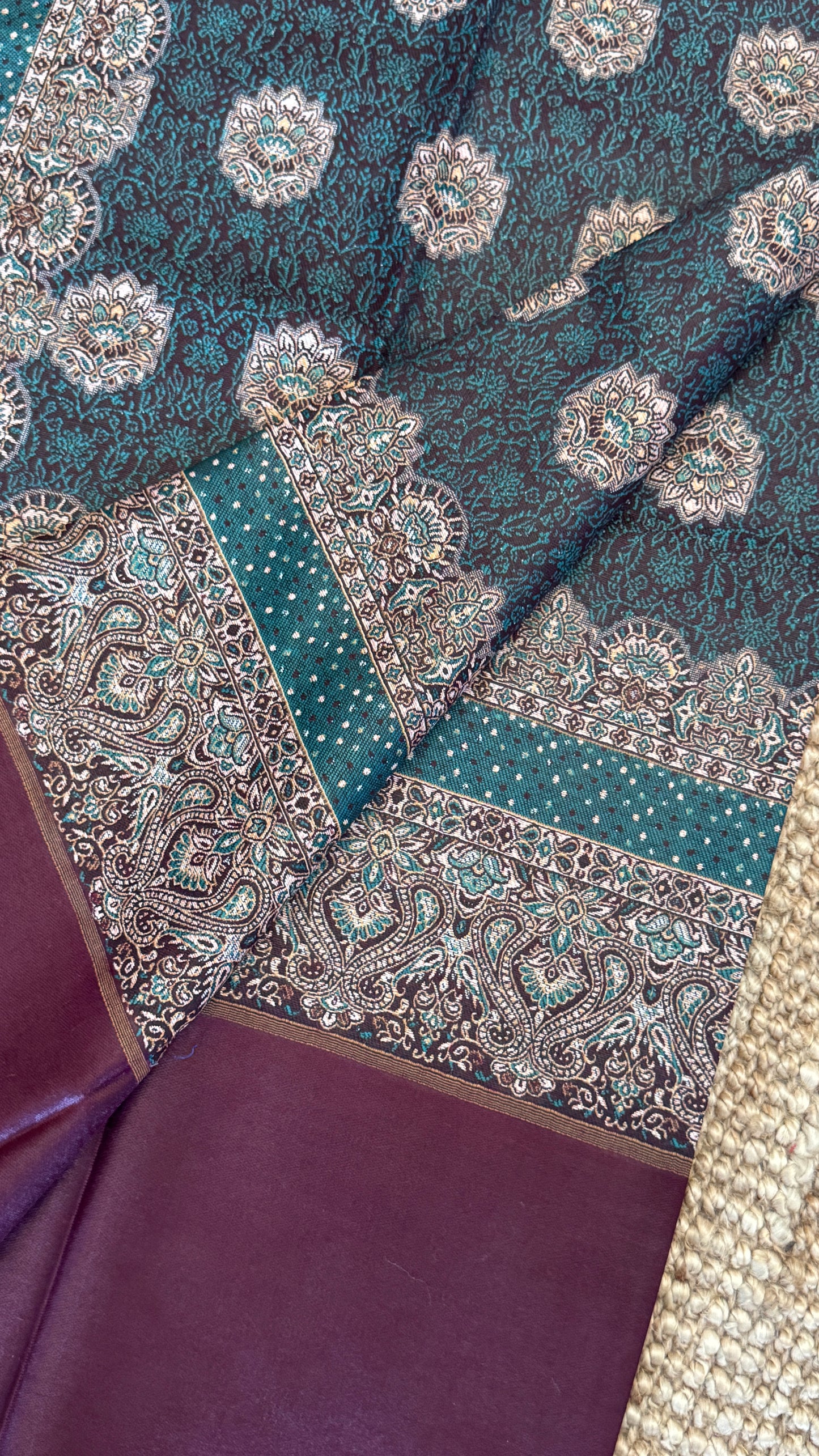 Reversible Shawls - Teal