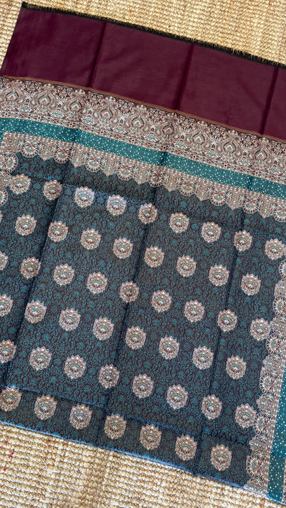 Reversible Shawls - Teal