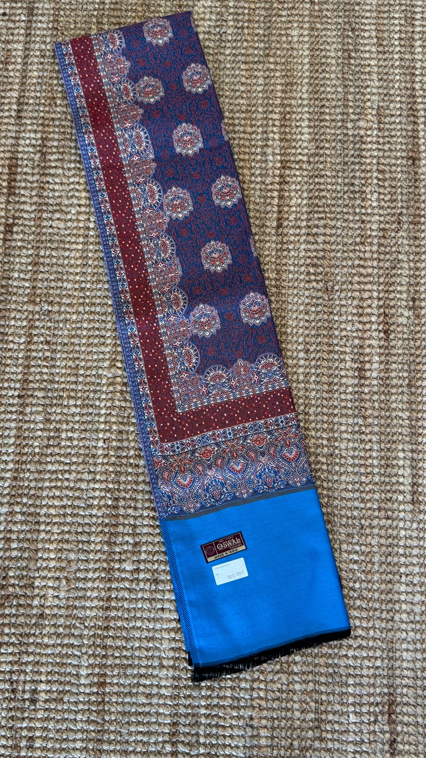 Reversible Shawls - Blue