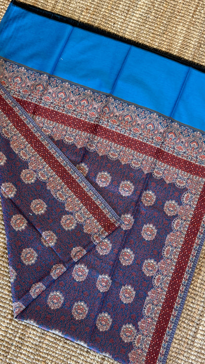 Reversible Shawls - Blue