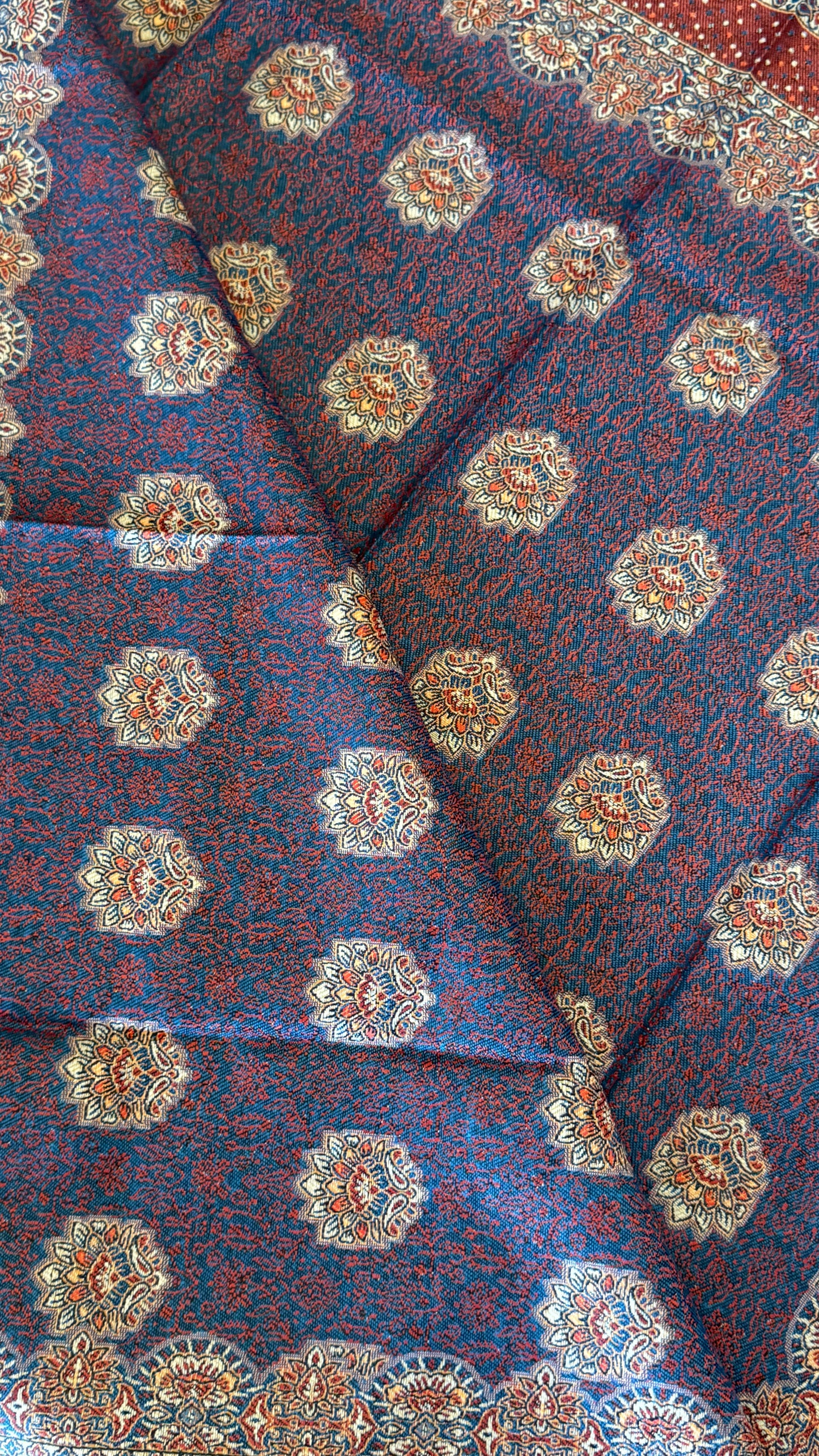 Reversible Shawls - Blue