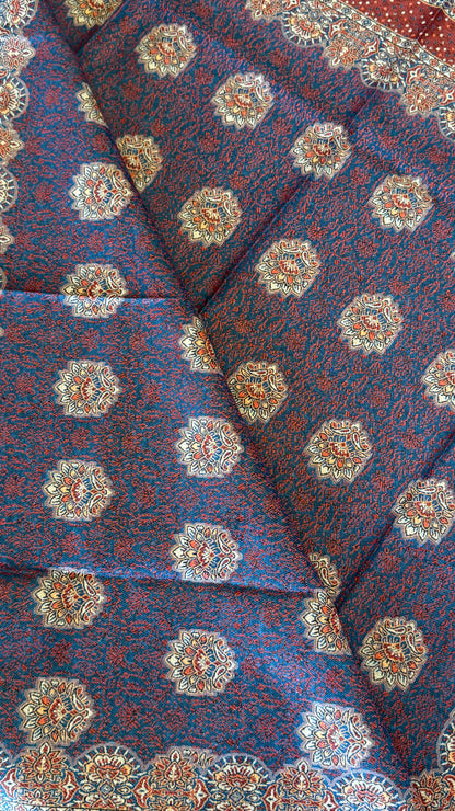 Reversible Shawls - Blue