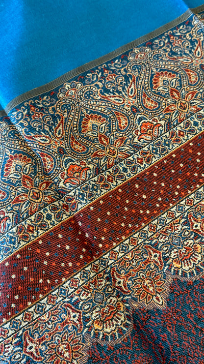 Reversible Shawls - Blue