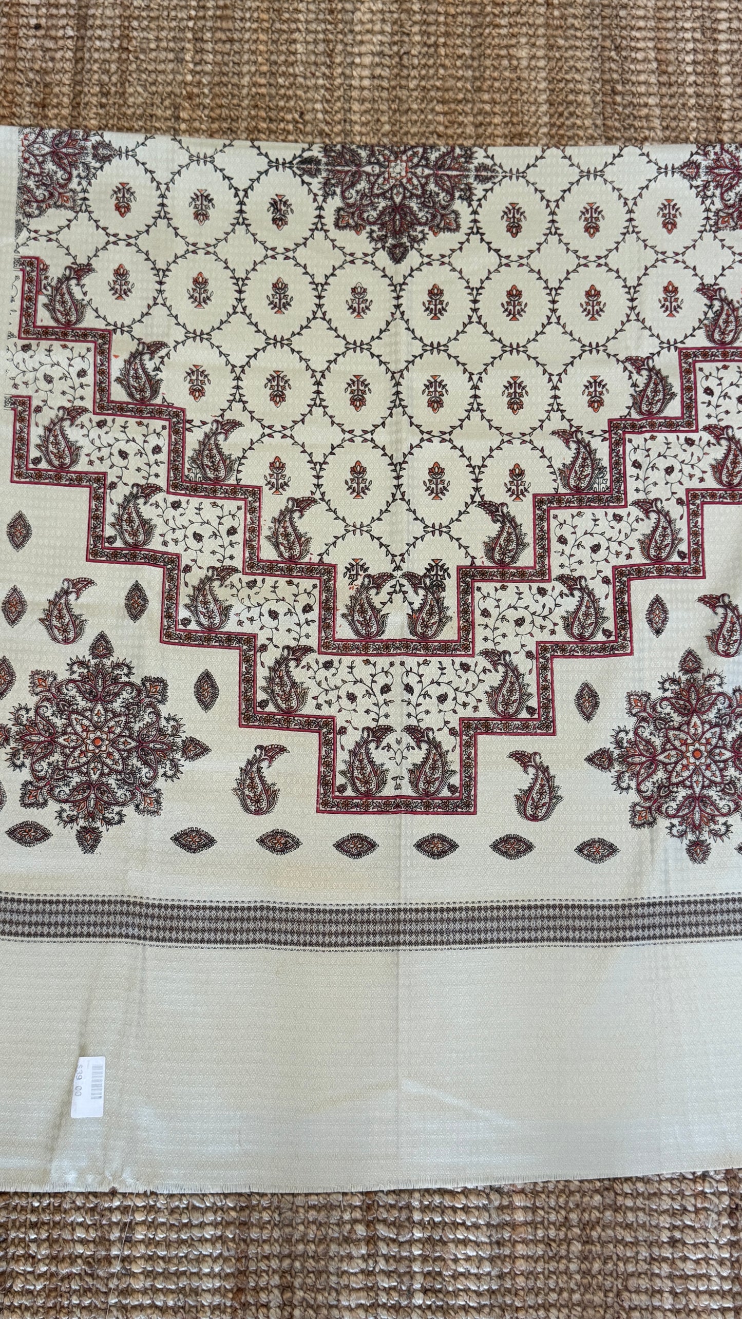 Shawls - Printed Beige