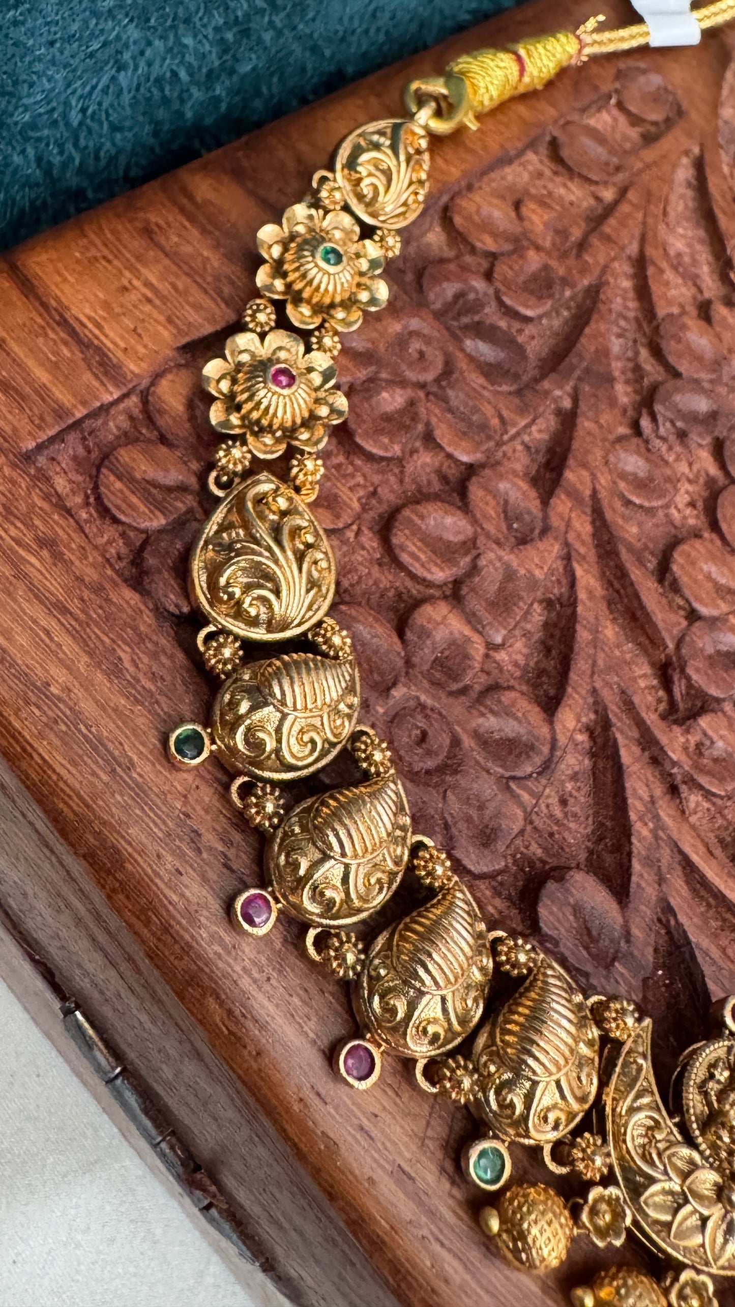 Lakshmi With Moon Design Choker set