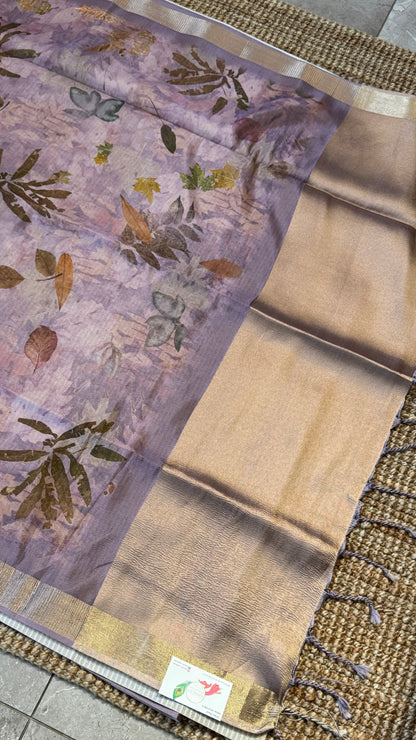 Tissue Silk – Pink and Gold