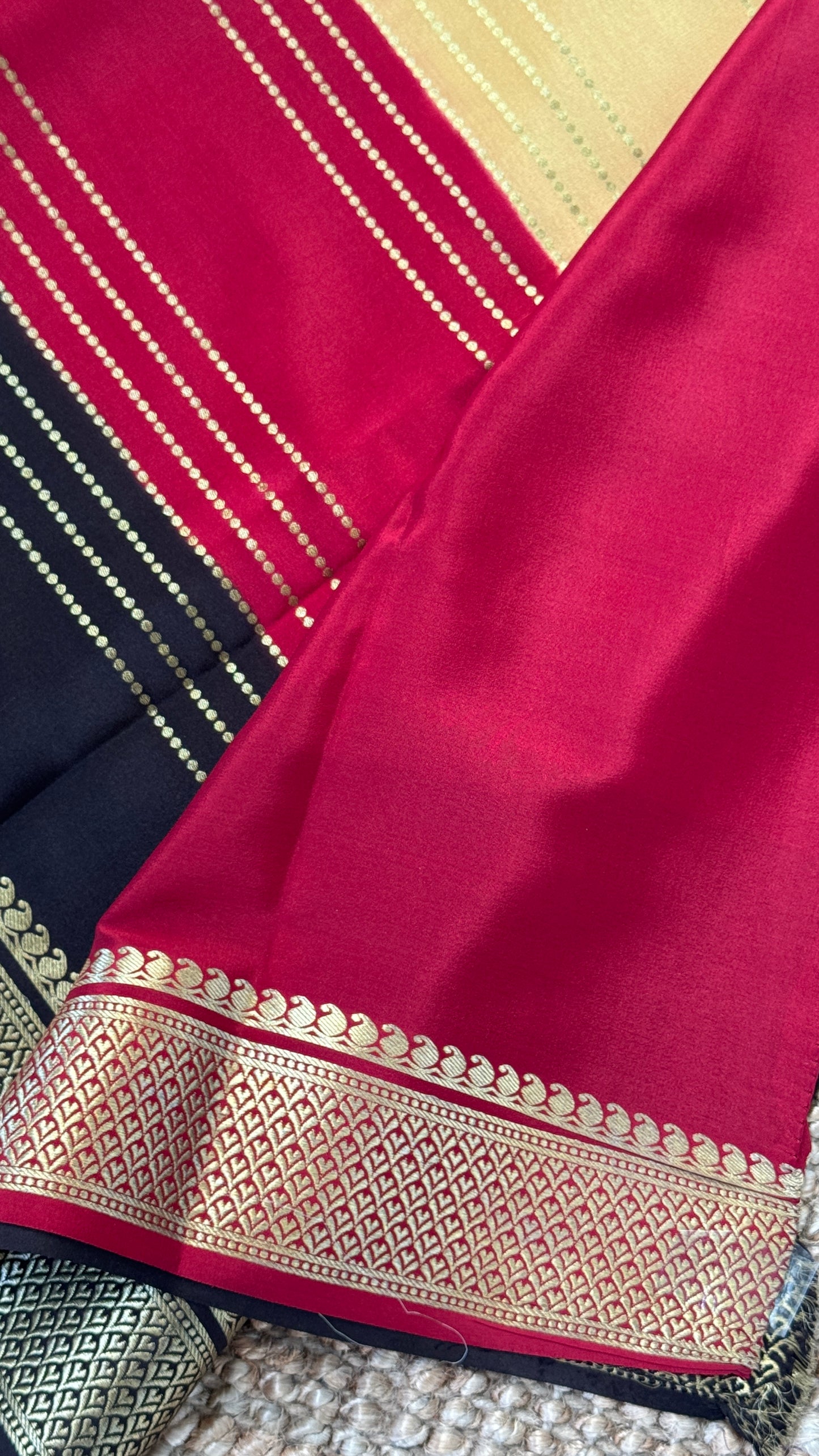 Pure Mysore Silk Sarees - Beige with 3D borders