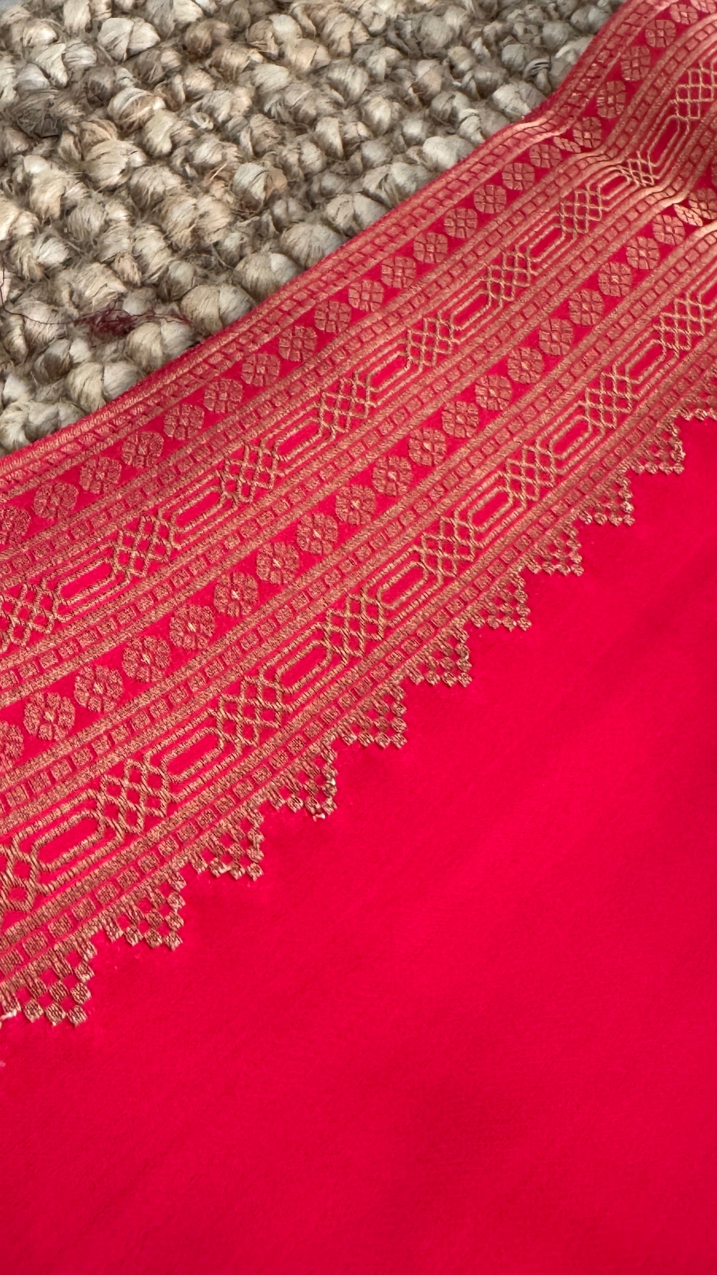 Pure Satin Viscose Silk Banarasi Sarees - Pink