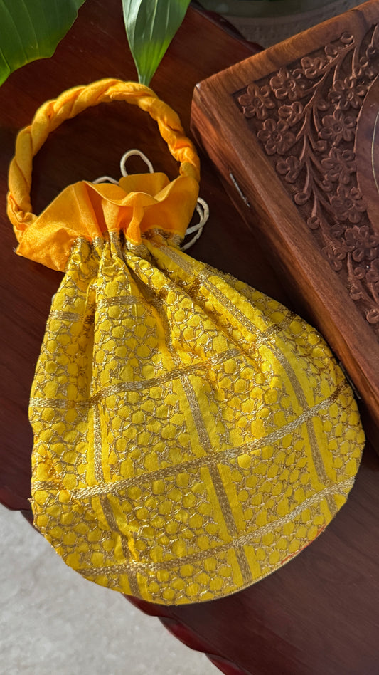 Embroidered Potlis Return gifts