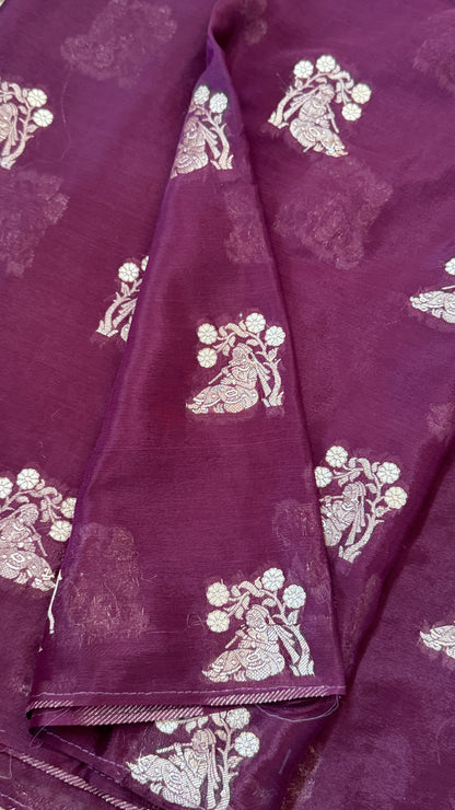 Chinon Crepe Sarees – Graceful, Lightweight & Perfectly Elegant – Wine