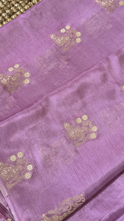 Chinon Crepe Sarees – Graceful, Lightweight & Perfectly Elegant – Pink