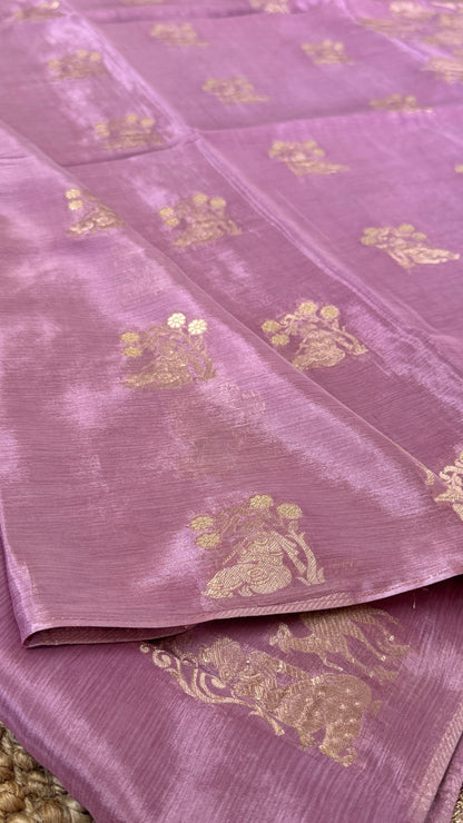 Chinon Crepe Sarees – Graceful, Lightweight & Perfectly Elegant – Pink