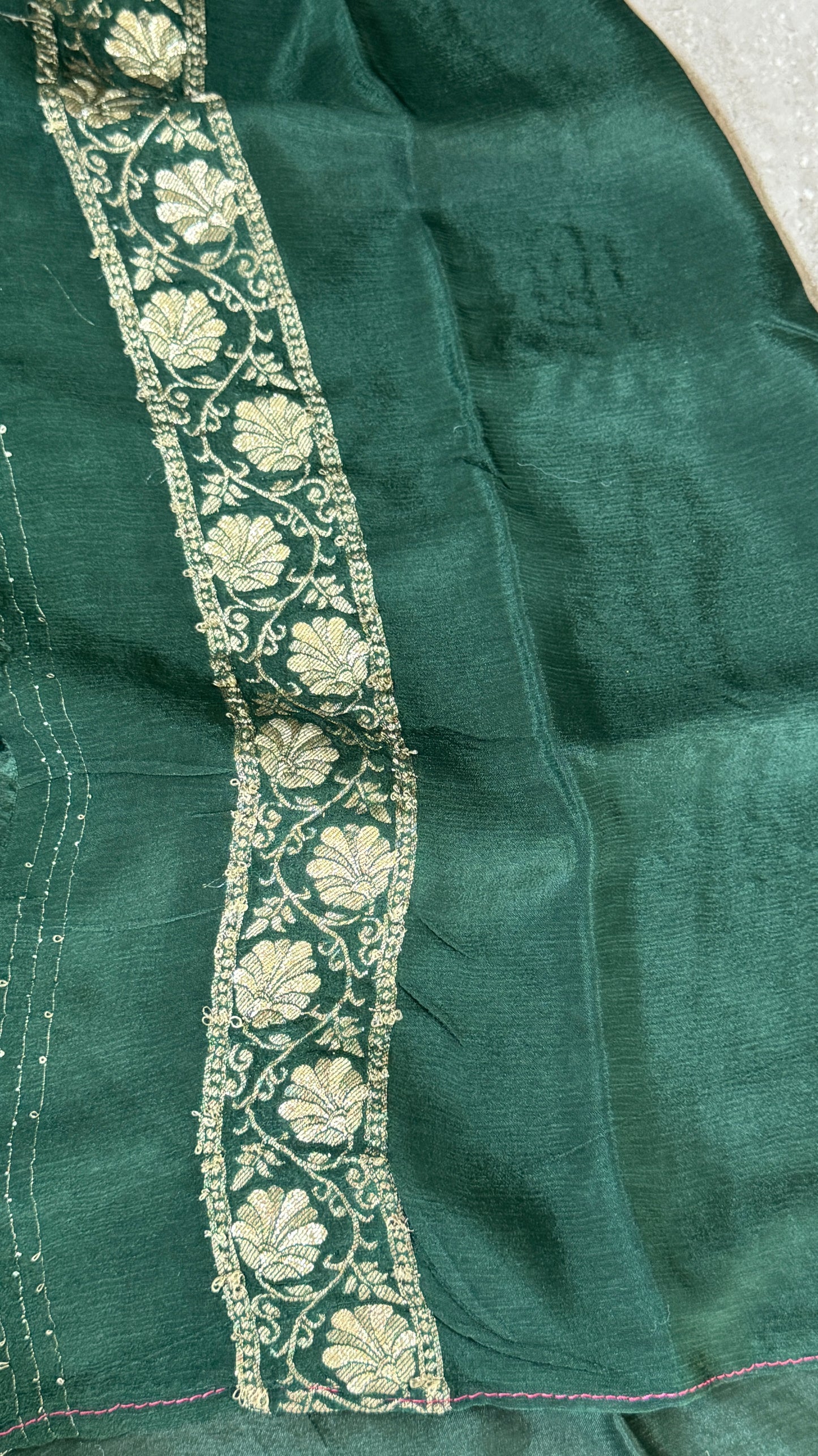 Chinon Crepe Sarees – Graceful, Lightweight & Perfectly Elegant – RED