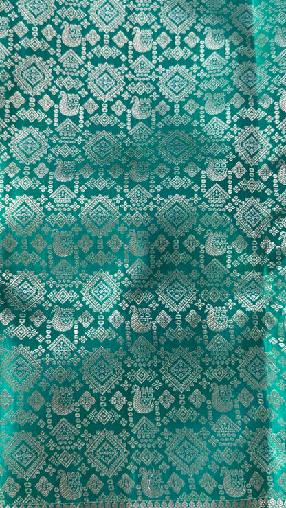 Pure Kanchivaram Silk Saree – Exquisite Green