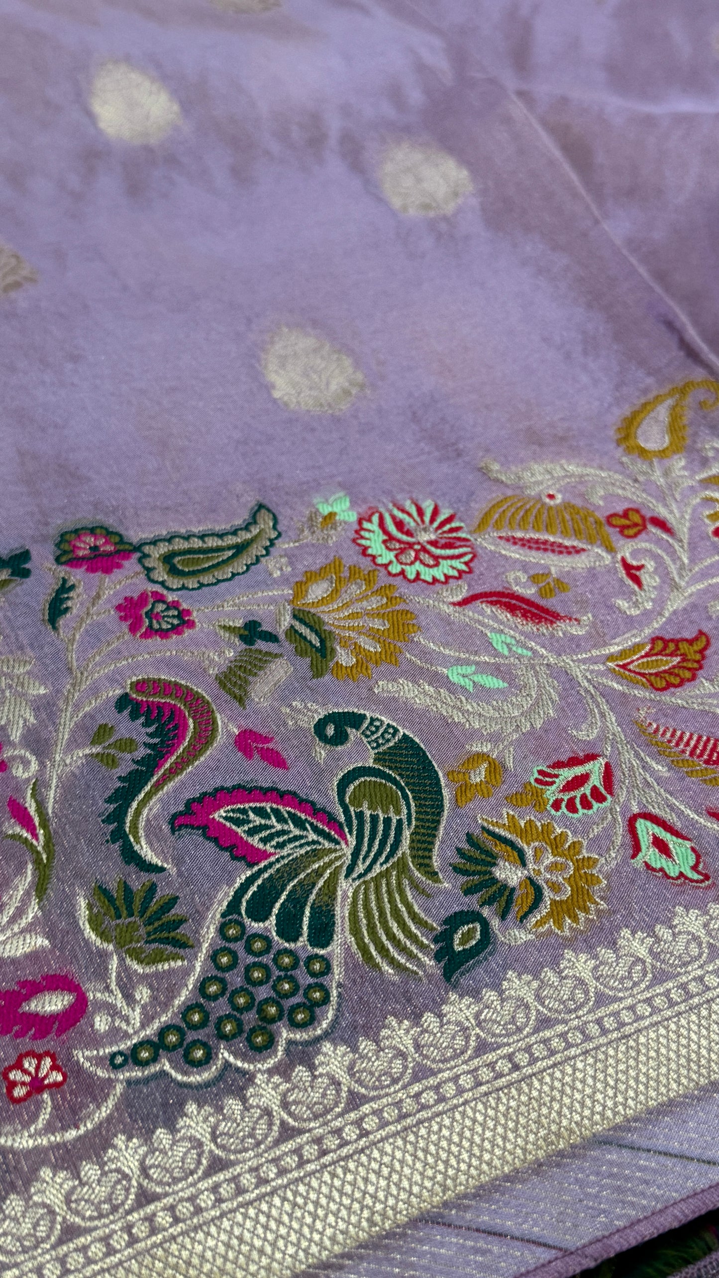 Soft Tissue Silk Saree – Elegant Light Pink with Intricate Weaving