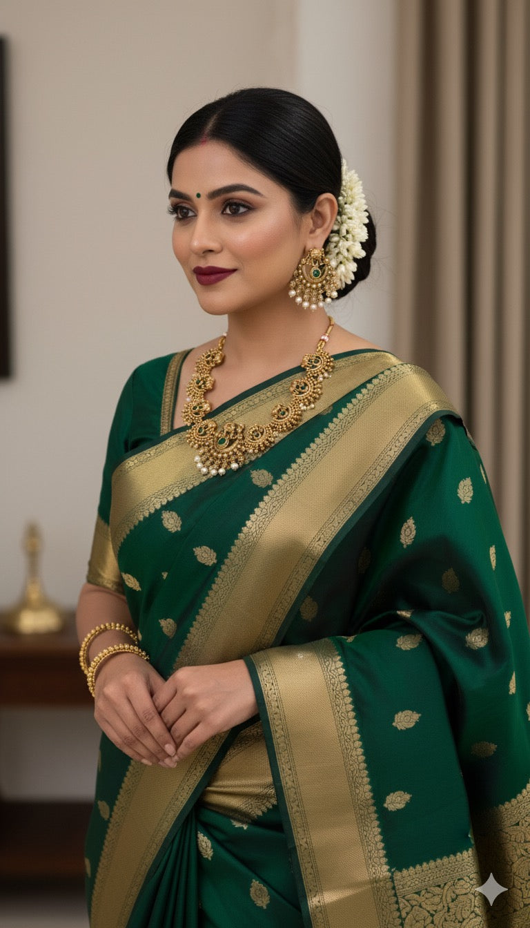 Antique Gold-Plated Temple Choker Set