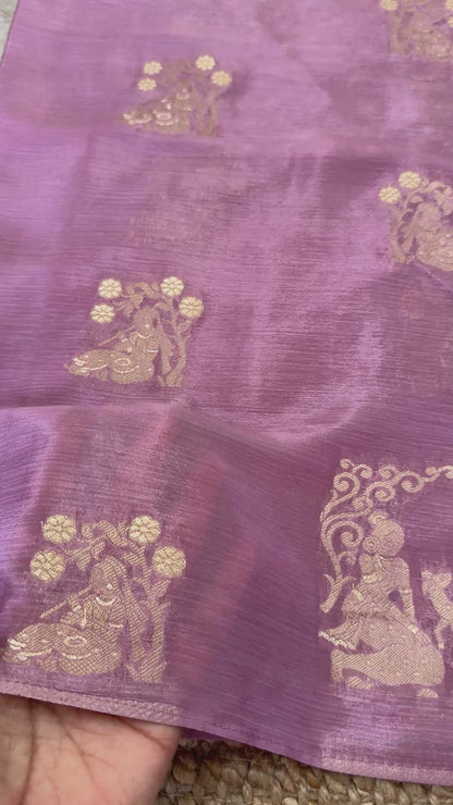 Chinon Crepe Sarees – Graceful, Lightweight & Perfectly Elegant – Pink